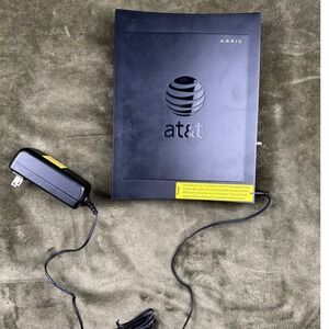 Arris NVG589 AT&T U-verse VDSL2 Gateway Modem Router with Power Adapter Black